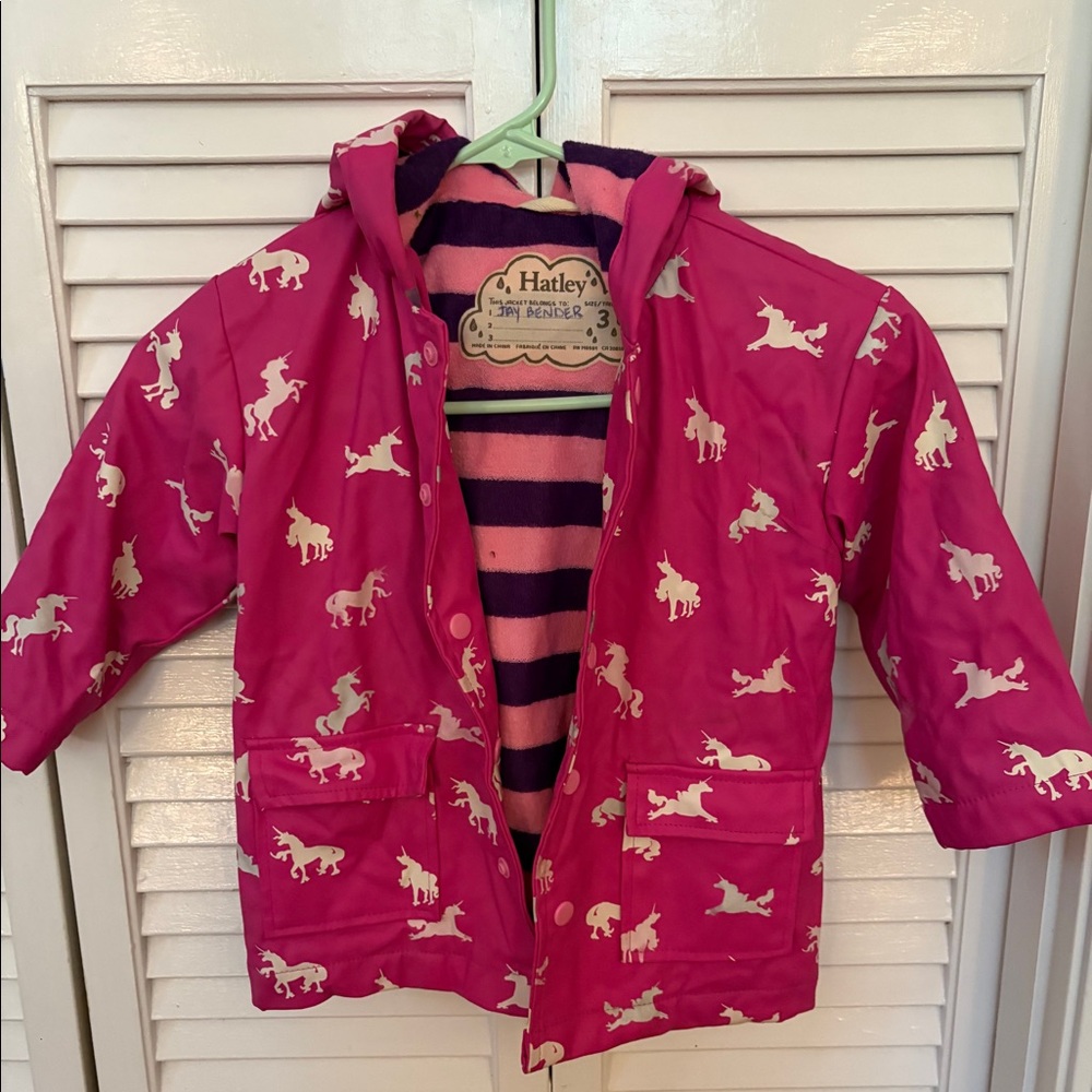 Girls rain jacket